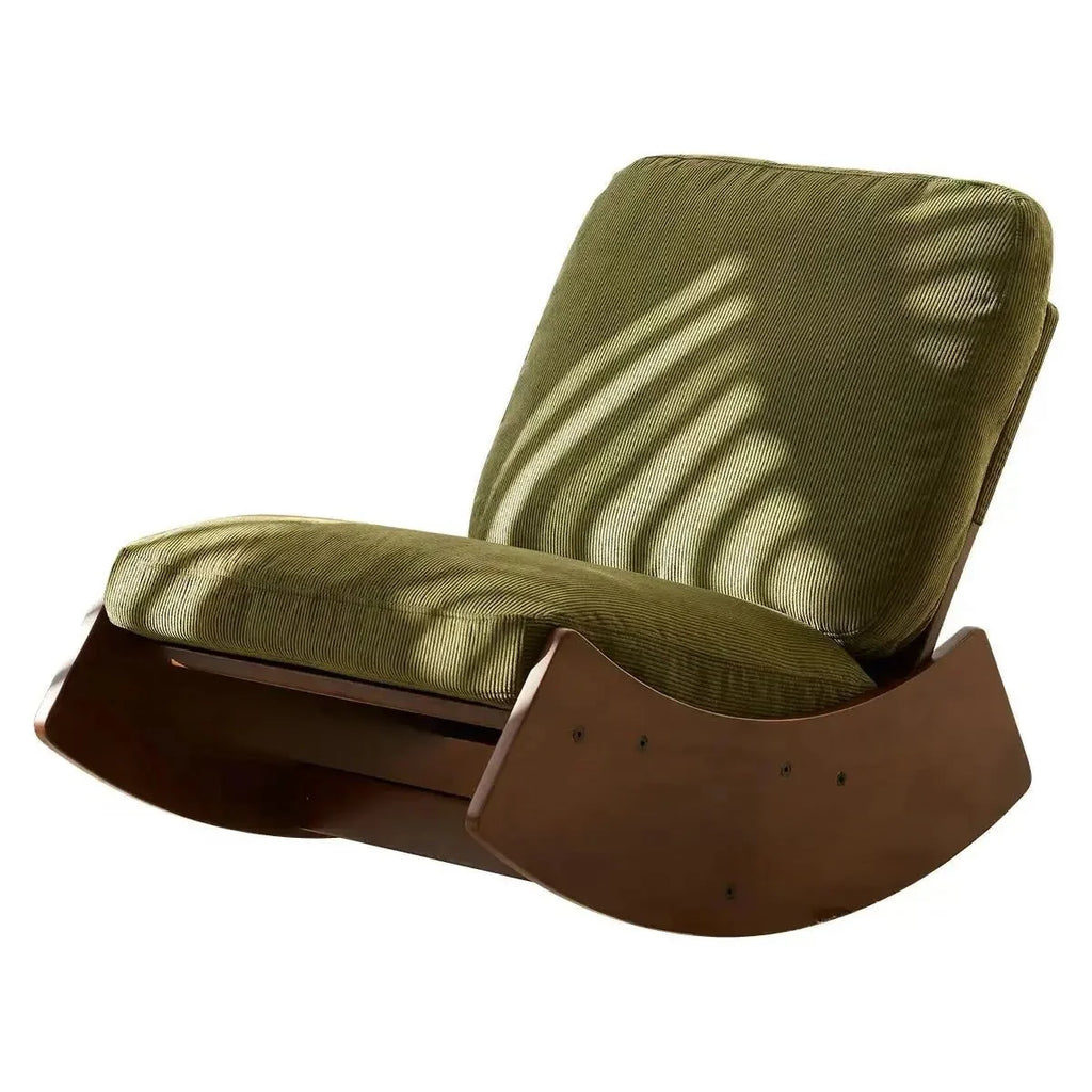 KANOA – Rocking Chair Rétro Velours – MAISON BALANCIER